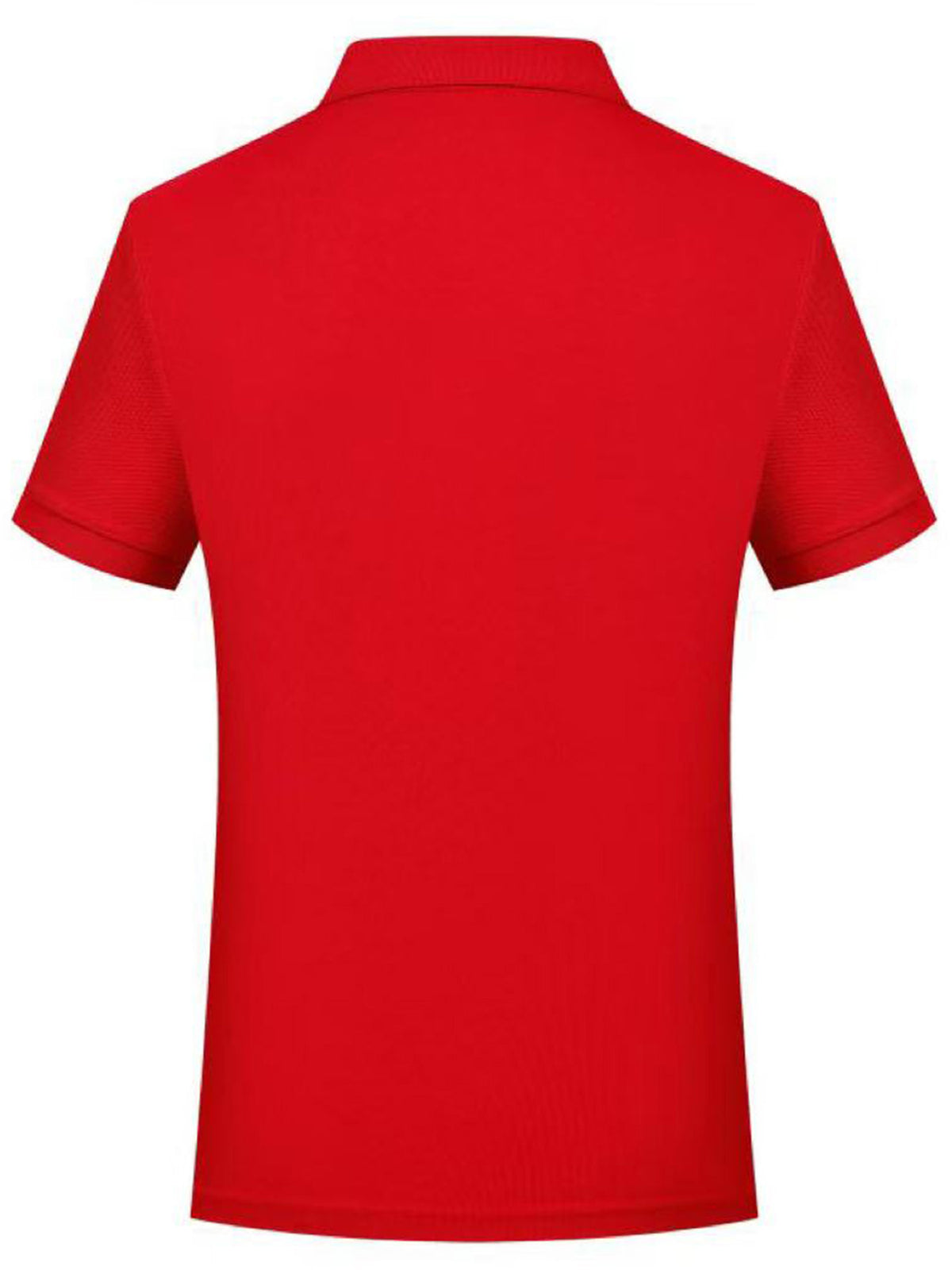P176# Men'S Short Sleeve Polo Shirt with Black Horse Graphic Print, Outdoor Casual Breathable Top, Button-Up Collar, Golf Apparel, Inner And Outer Wear, Skin-Friendly Fabric, Men'S Fashion T-Shirt - Red