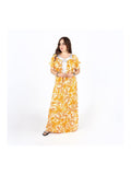 Linelle-Ladies' Jalabiya Dress - Yellow