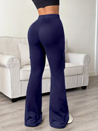Women's Athletic Cargo Jogger Pants with Multi-Functional Cargo Pocket & Slim-Fit Ankle Design - All-Season Workout Running Gym Pants with Drawstring Waist & Lightweight Stretch Fabric (Machine Washable) for Casual Outdoor Wear - Women's Sportswear - Navy blue color