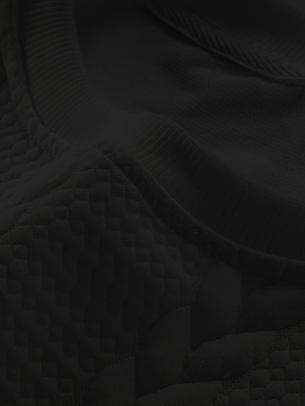 Men'S Fashion Round Neck Sweatshirt, Men'S Round Neck Sweatshirt, Jacquard Design Casual Street sweatshirt, Easy Basic Style Long Sleeve T-Shirt, Athletic sweatshirt, Men'S Casual Wear, Cuffed End, Autumn Essentials - Black