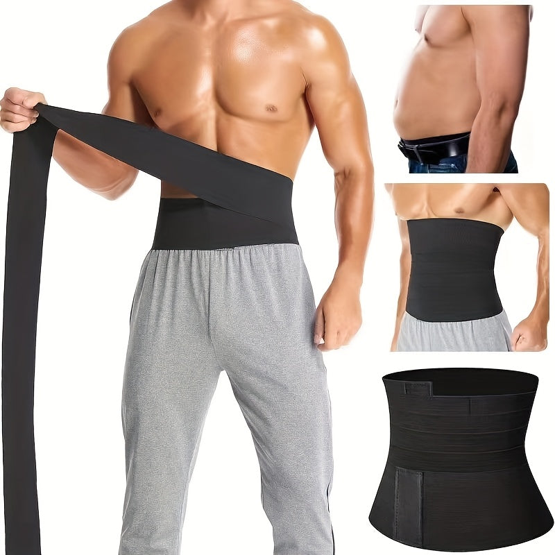 1pc Cloud Prime Women's Adjustable Waist Trainer Belt - 3/4/5m Length Tummy Control Corset with Buckle Closure, Compression for Posture &, & Workout Body Shaper (Black/ Purple)