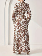 Women'S Elegant Casual Party Long Dress - Multicolor