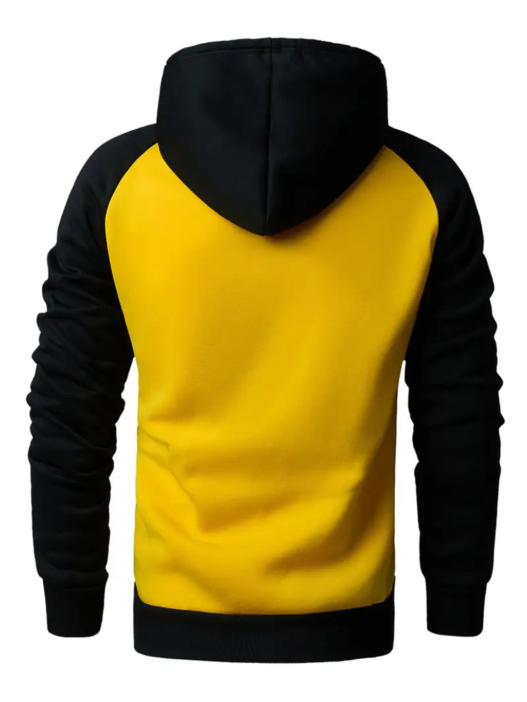 Men's Casual Letter Print Hooded Sweatshirt Is Very Suitable for Autumn/winter Outdoor Activities California Los Angeles Established in 98 California Los Angeles Established in 98 Warm - Yellow