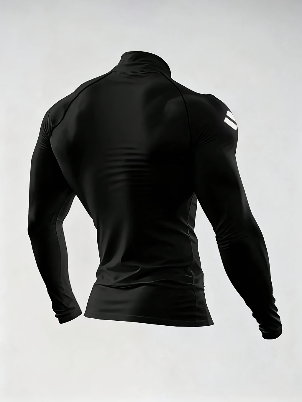 1pc Men'S Athletic Jacket, Versatile Stand Collar, Full-Zip Design, Quick-Dry Fabric, Fitness Training, Basketball, Running, Outdoor Travel, Casual Wear, Men'S Sports Coat, Men'S Fitness Jacket - Black