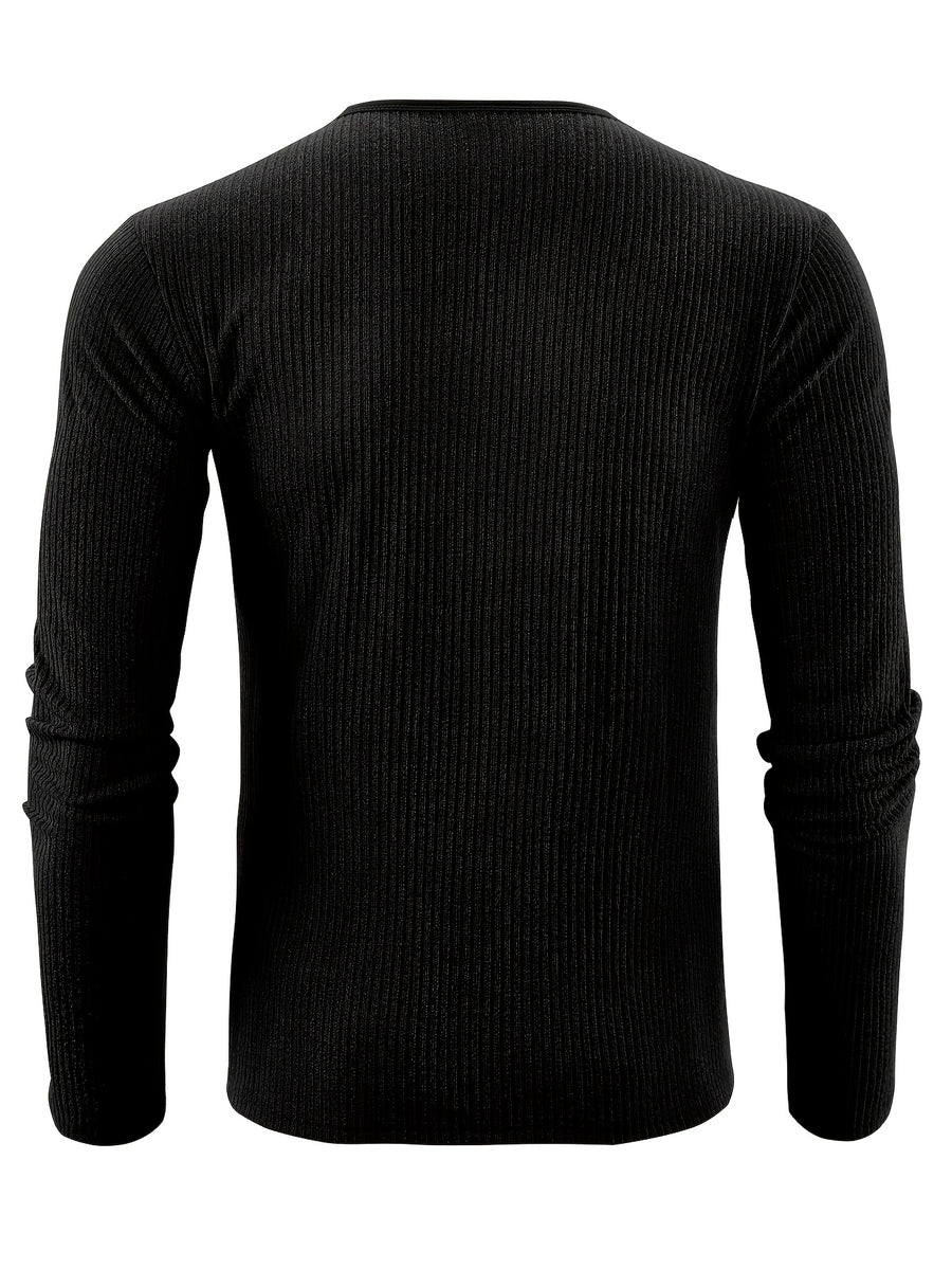 3pcs Set of New Autumn Knit Tops - Black + Army Green + Khaki