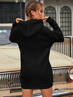 Women'S Fashion Hoodie - Black
