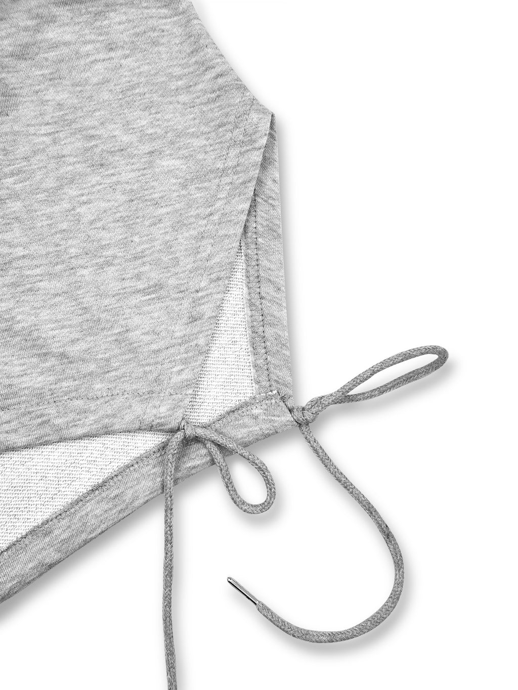 2pcs Women'S Long Hooded Zipper Sweatshirt Coat, Women'S Autumn Winter Loose Lazy Style Drawstring Waist-Cinching Cardigan Coat - Retro Long Zipper Jacket - Gray + Gray