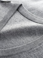Men's Thick Sweater Vest, Warm Casual Layering Top for Fall and Winter - Dark Gray