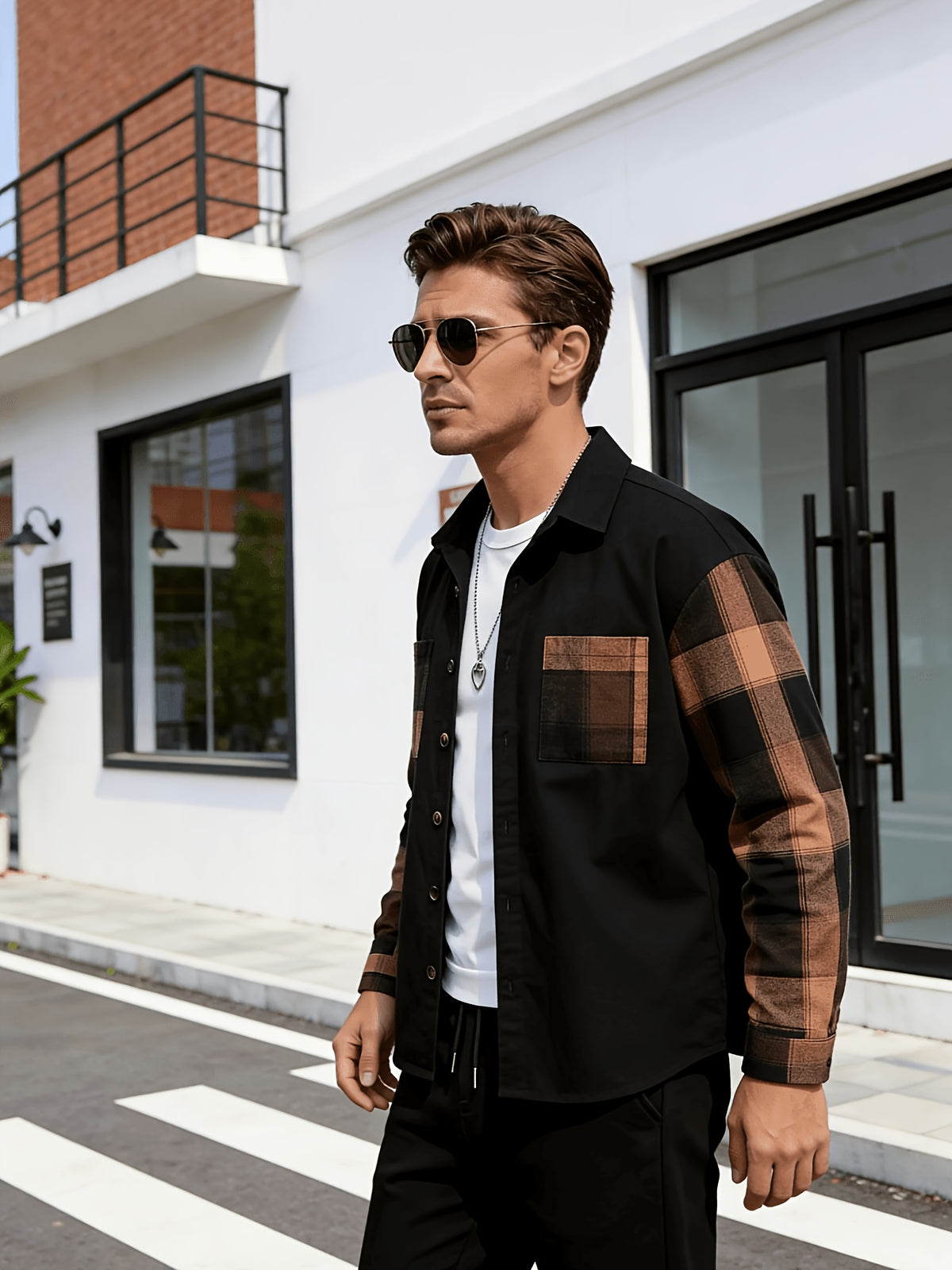 Men's Casual Shirt - Black