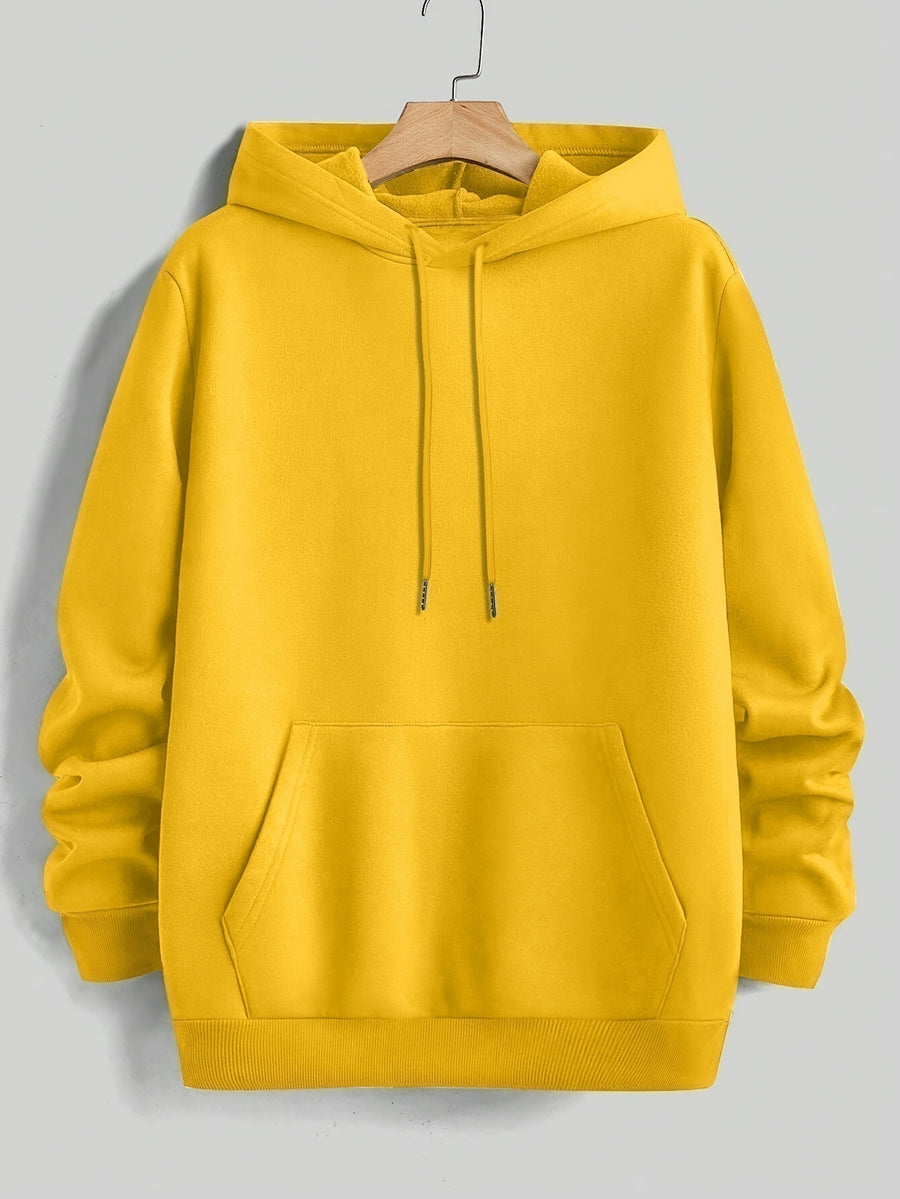 Men's Hooded Sweatshirt with Color-Block Patchwork Design, Print, and White Drawstring. Fashionable Pullover Long-Sleeve Sweatshirt for Daily Shopping, Lounging, and Outings - Multicolor 6