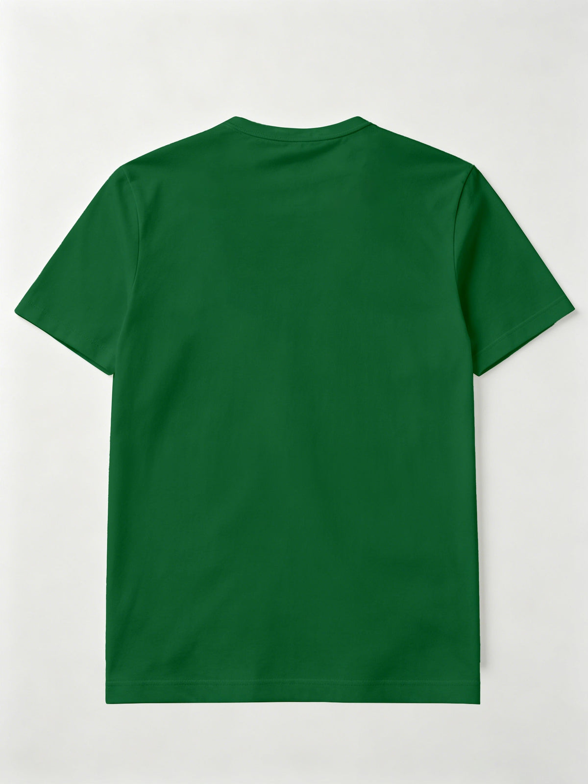 2pcs Set of Men'S Solid Color T-Shirts, Summer Classic Henley Shirts, Suitable for Casual Wear - Dark Green