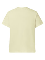 Heavyweight Men's 100% Pure Cotton Crew Neck Printed T-Shirt, a Stylish and Versatile High-Quality Top, an Essential for Daily Wear, Street Jogging, and Other Casual Outfits - Apricot