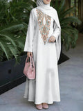 New Muslim Women's Fashion Arrival: Women's Dress, Classic Loose Fit, Middle Eastern Traditional Robe, Elegant Muslim Long Dress, Long Abaya. Restoring the Essence of Middle Eastern Traditional Robes, This Is a Noble and Elegant Long Dress Suitable - Mixed colors