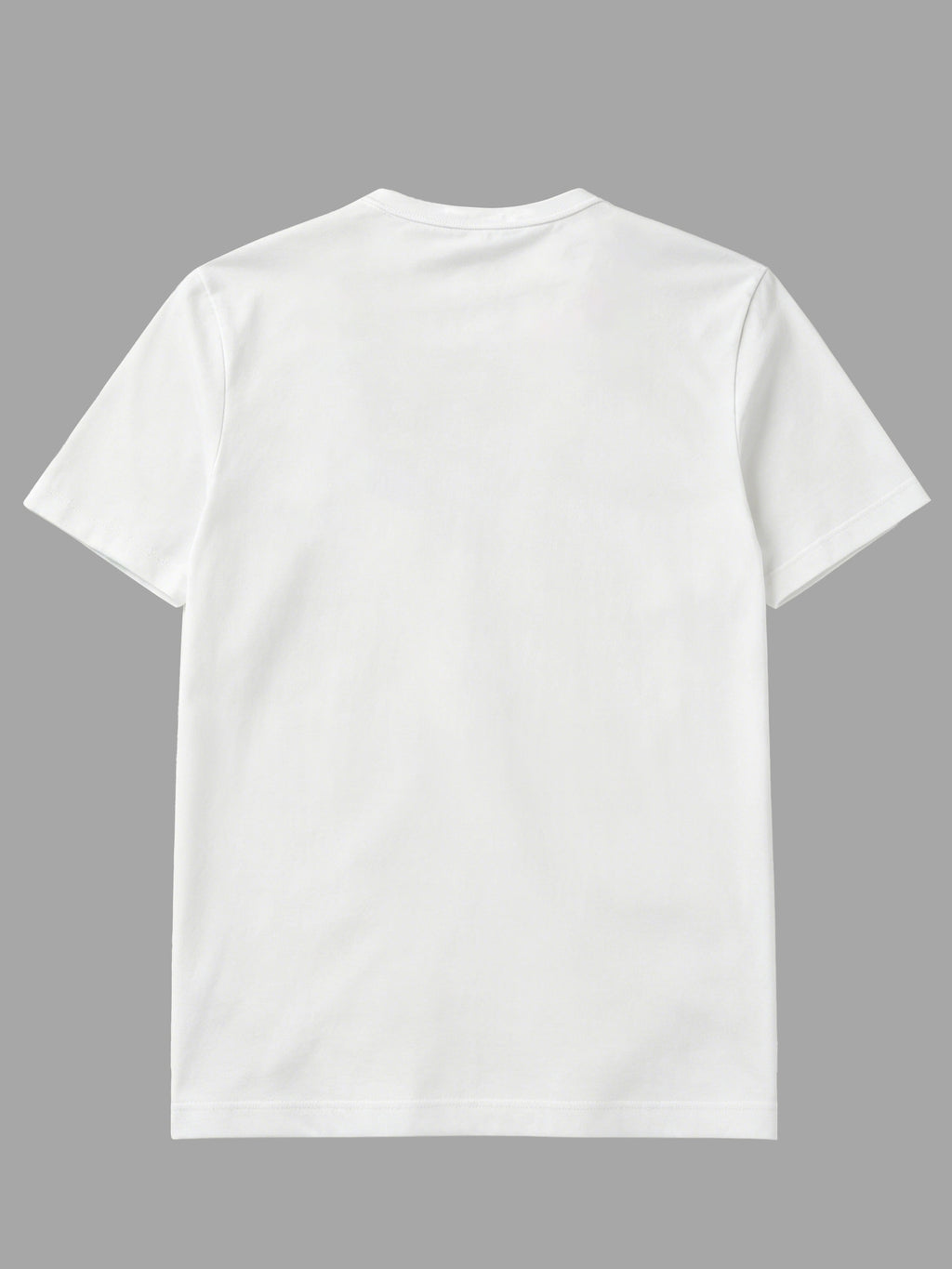 2pcs Set of Men'S Solid Color T-Shirts, Summer Classic Henley Shirts, Suitable for Casual Wear - White