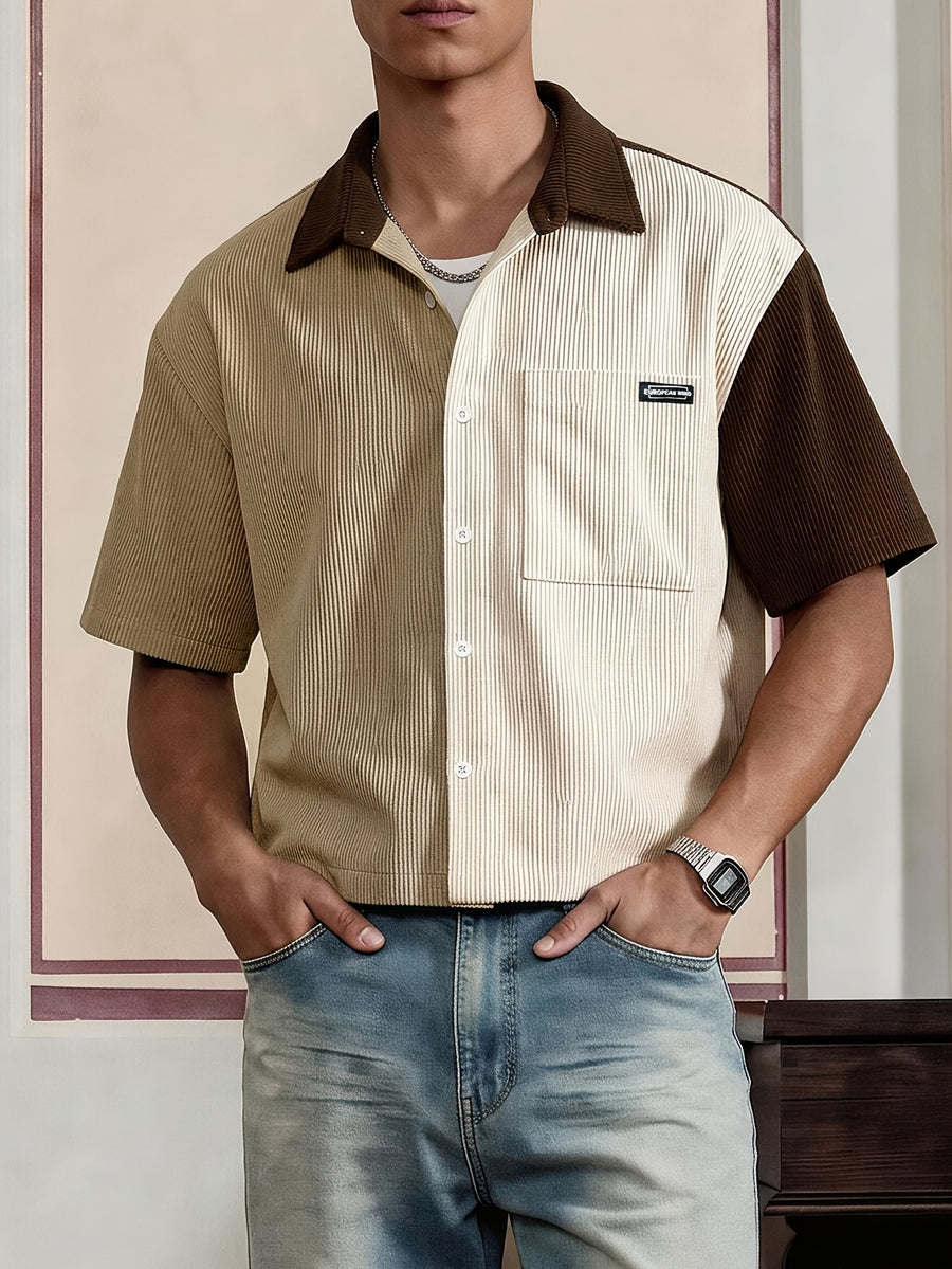 Men's Casual Shirt - Khaki