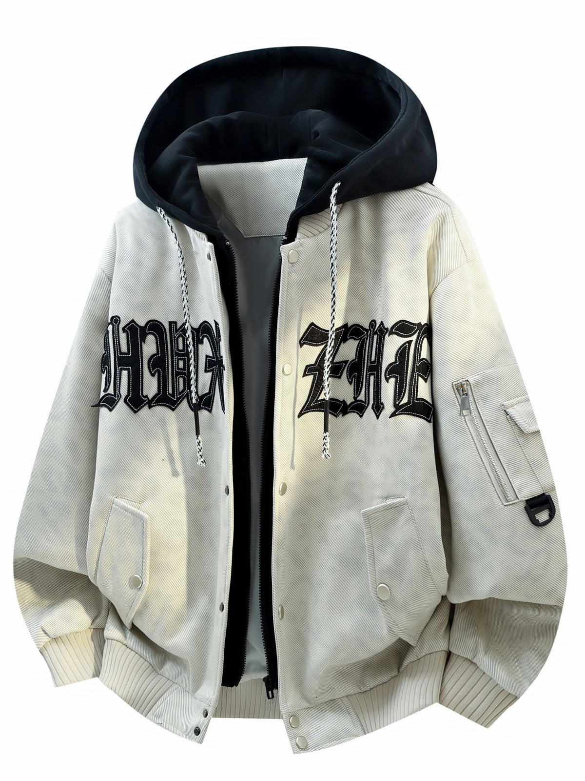 Spring/Autumn Fashion Heavyweight Casual Jacket Outerwear - Khaki