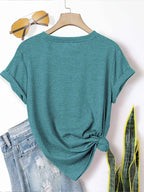 Women'S Funny Black Cat Coffee Lover Graphic T-Shirt - Soft Breathable Tee with "It'S Fine I'M Fine" Slogan, Casual Short Sleeve Round Neck Top for Casual Attire, Cat Tshirt, Comfortable Fit Shirt, Weekend Attire, Playful Design, Quality Print - Malachite Green