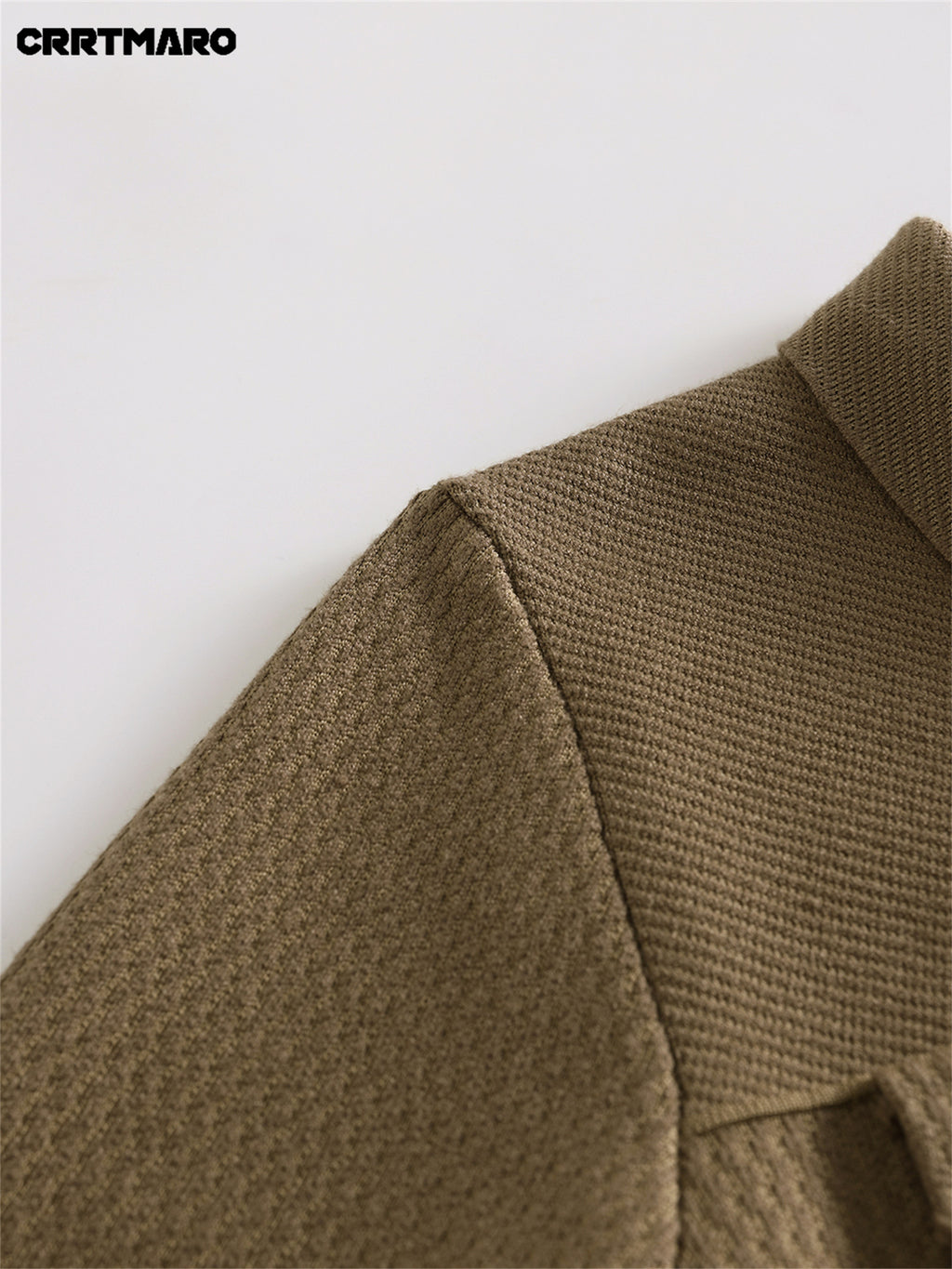 Men'S Pullover Sweater, Warm Long Sleeve Casual Top for Fall And Winter - Khaki