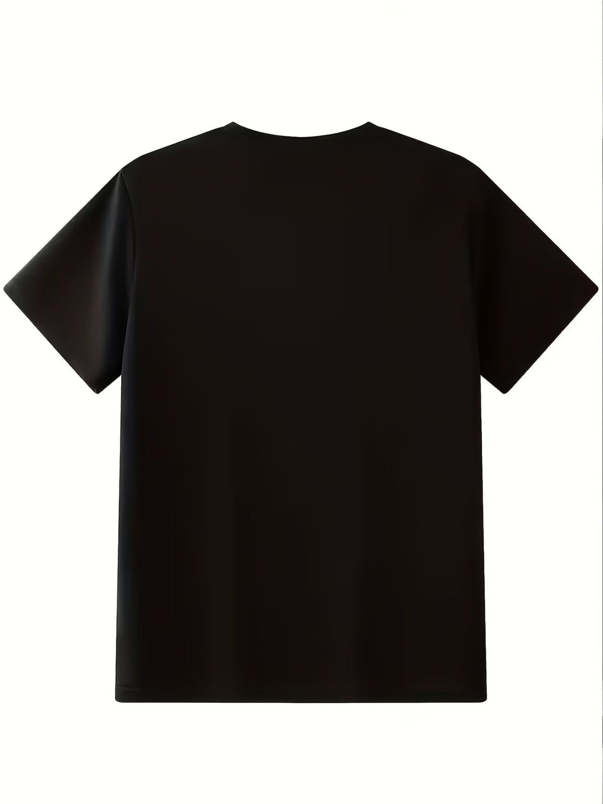 Men's Breathable Training T-Shirt - Ideal for Tennis and Basketball Training, Breathable and Lightweight - Black