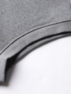Autumn Winter Knit 3D Solid Color Lapel Vest, Basic Knit Cardigan, Men'S Fashion Knit Sleeveless Jacket, QLM - Black