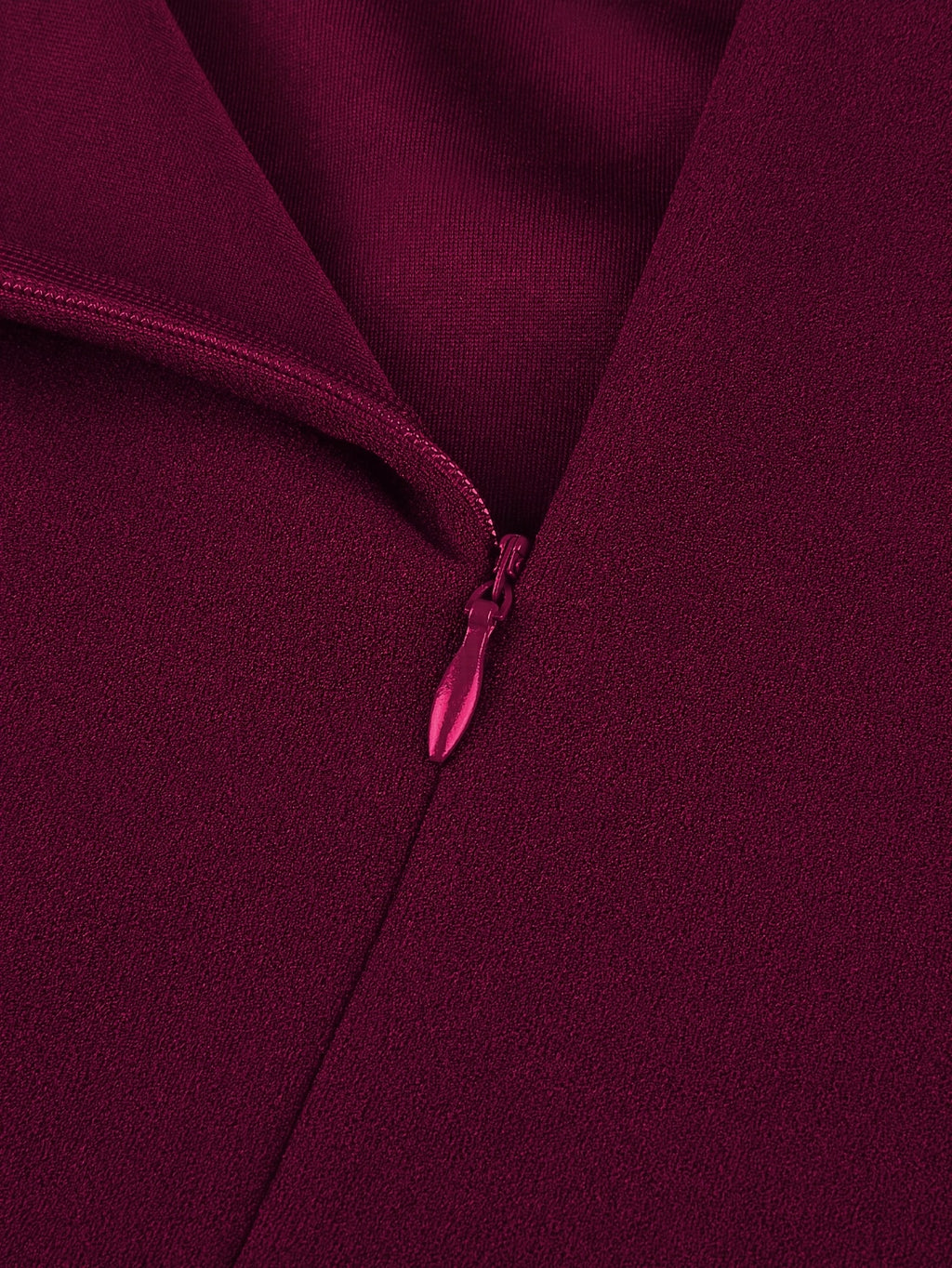 Summer Women'S Fashion Easy Solid Color Cross V-Neck Short Sleeve Waist-Cinching A-Line Midi Dress, Suitable for Daily Wear, Commuting, Office, And Business Formal Occasions - Burgundy