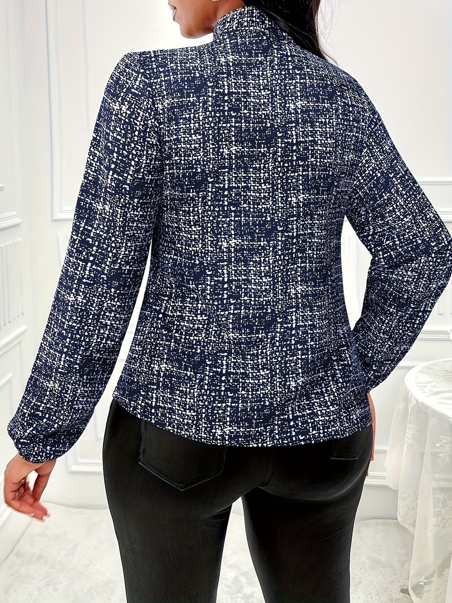 Elegant and Fashionable Women's Shirt - Blue
