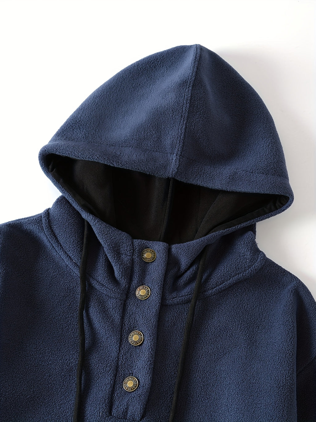 New Men's Autumn/Winter Casual Fashion Hooded Sweatshirt, Heavyweight Thickened Hooded Sporty Trendy Sweatshirt Jacket, for Daily Outings, Holiday Gifts, Great for Gifting to Family and Friends - Navy Color