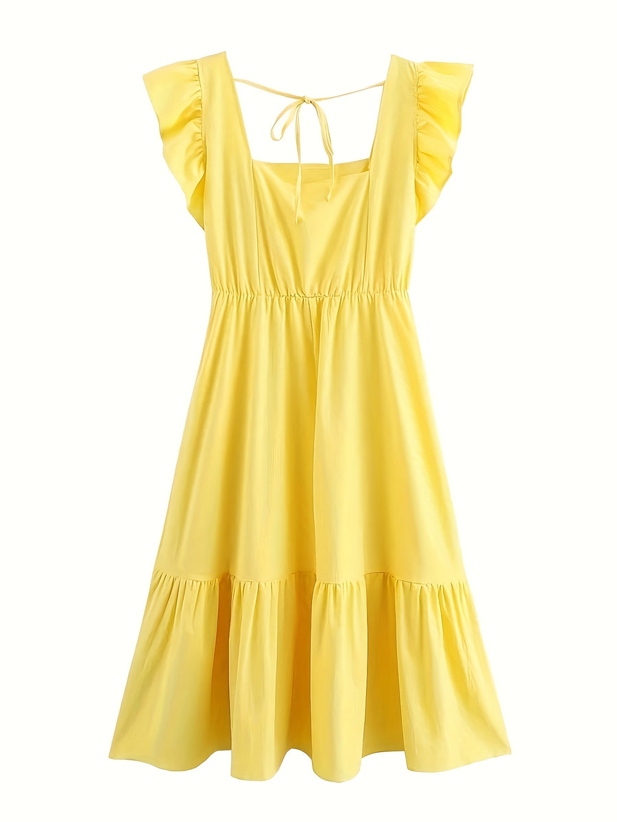 Casual Dress - Yellow