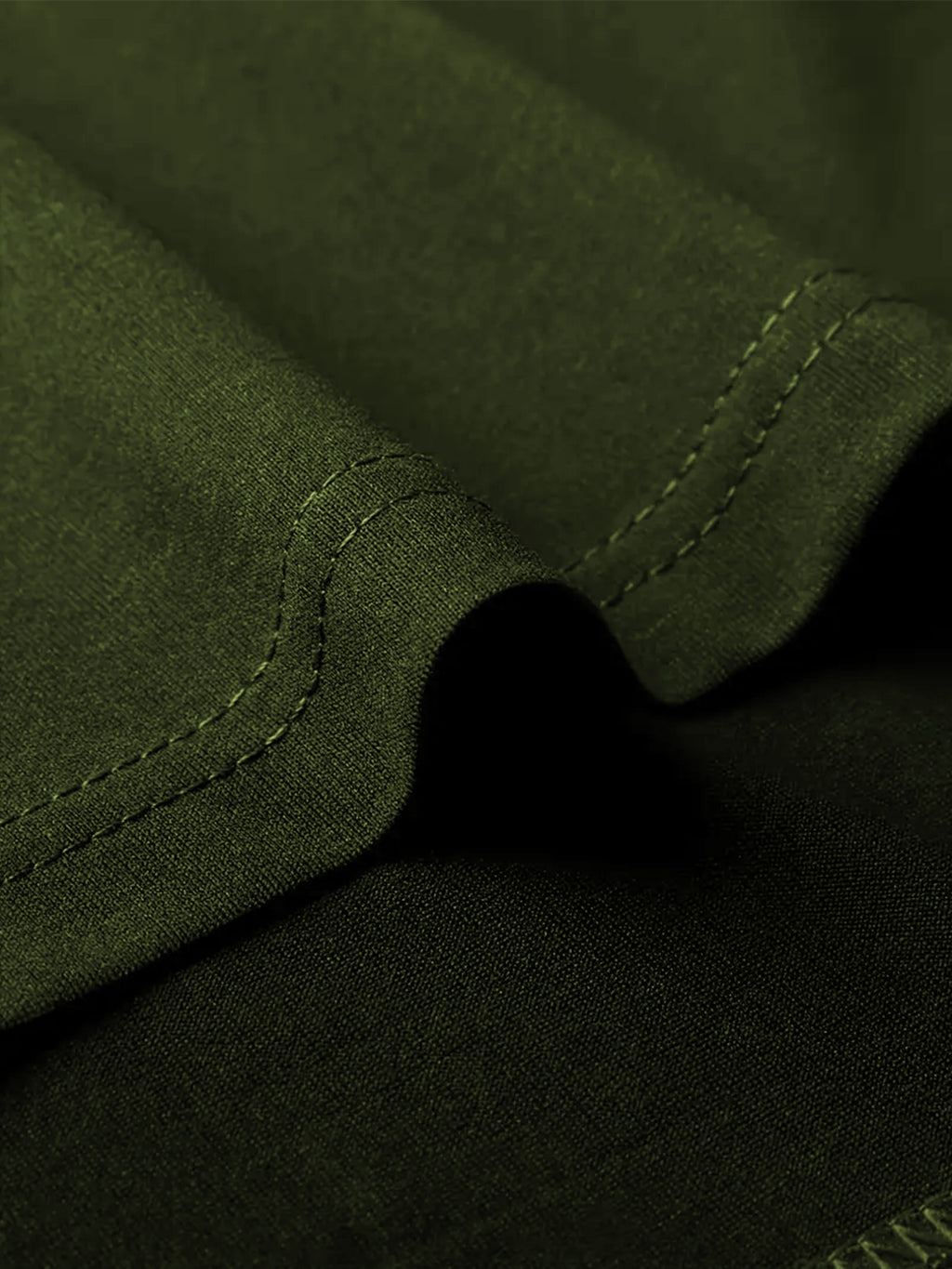 Men'S Casual Versatile Hooded Short-Sleeved T-Shirt, Lion Claw Mark Double-Sided Pattern, English Print - fern green