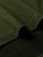 Men'S Casual Versatile Hooded Short-Sleeved T-Shirt, Lion Claw Mark Double-Sided Pattern, English Print - fern green