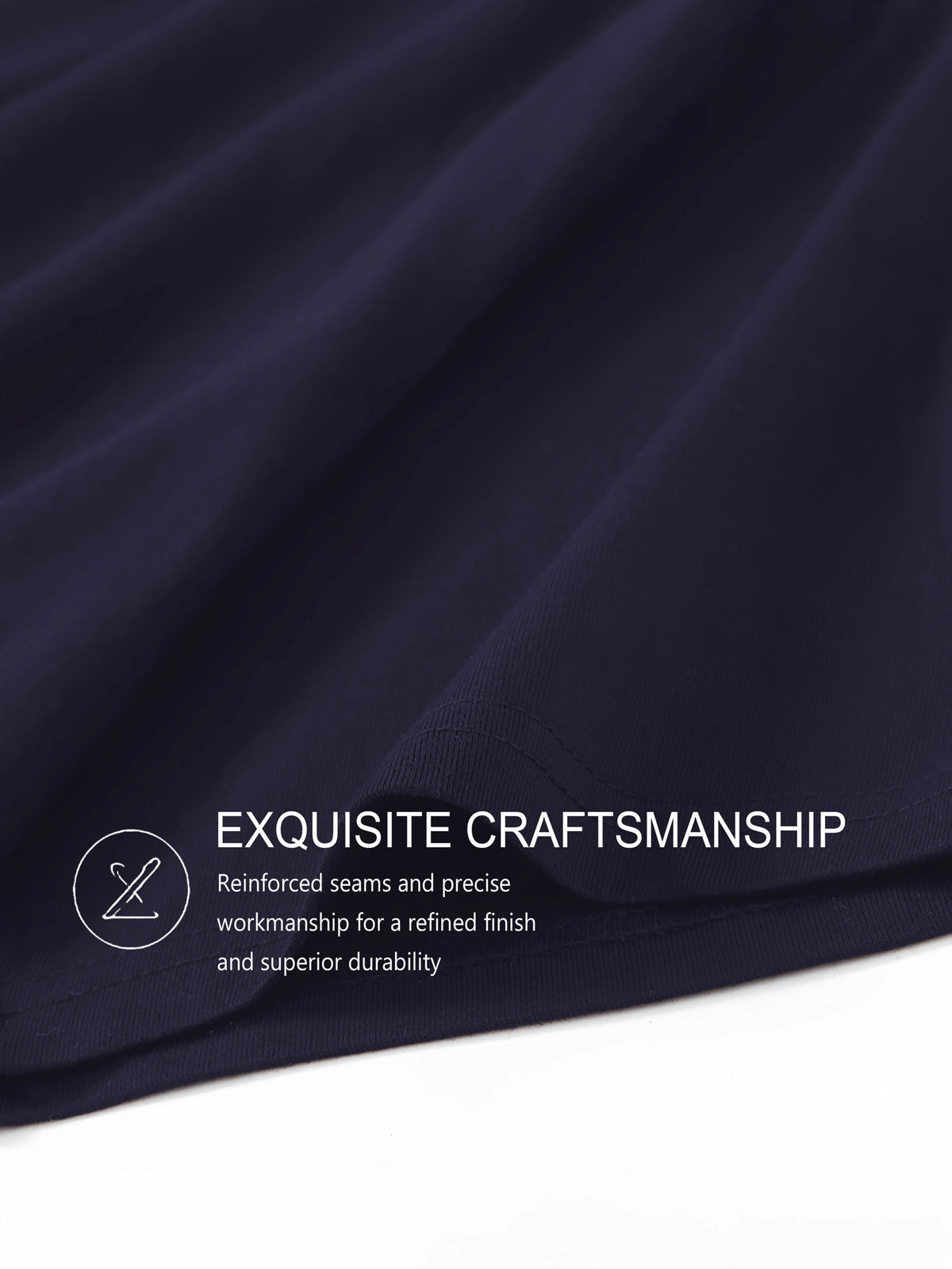 2026 Premium Pure Letter Print Short Sleeve T-Shirt for Men, Summer Loose Fit Versatile Stylish Top - Navy Color