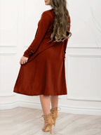 Solid color pitted two wear three piece suit - Red