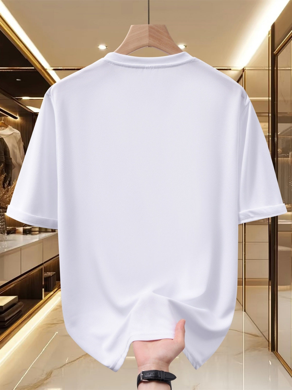 Multi-color ENGLAND Football Style Men's T-Shirt, Crew Neck Printed Casual Style, Lightweight and Breathable for Daily Sports, Versatile, Sizes S-XXXL - White