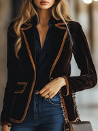 Corduroy Suit Jacket - Mixed colors
