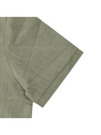 Men'S Short-Sleeve Polo Shirt, Classic Collar Loose Top, Suitable for Beach Outings, Daily Commute, And Casual Business - Emerald Green