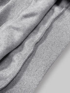 Men's Hooded Sweatshirt with Playing Card Print, Street Style Loose Fit Long Sleeve Pullover, Casual Sportswear Top - 【Light Grey】