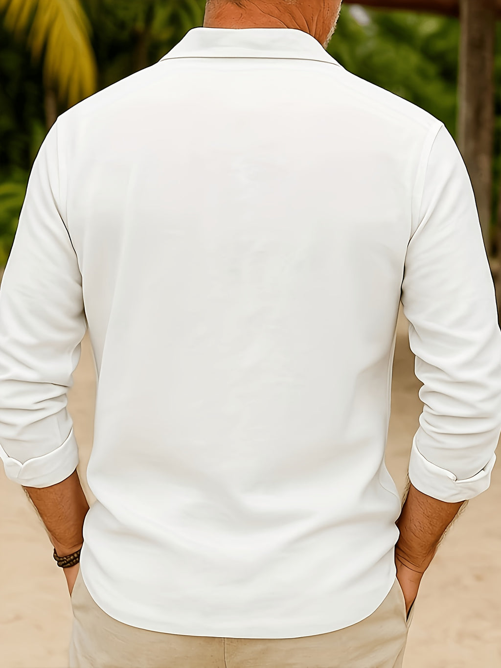 Men's Casual Shirt - White