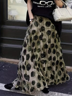 Niannian Spring/Summer Casual Loose Printed Women's Skirt - Mixed colors