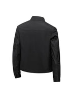 Men's Fashionable Casual Versatile Jacket, Outdoor Sports Lapel Outerwear - Black 2512