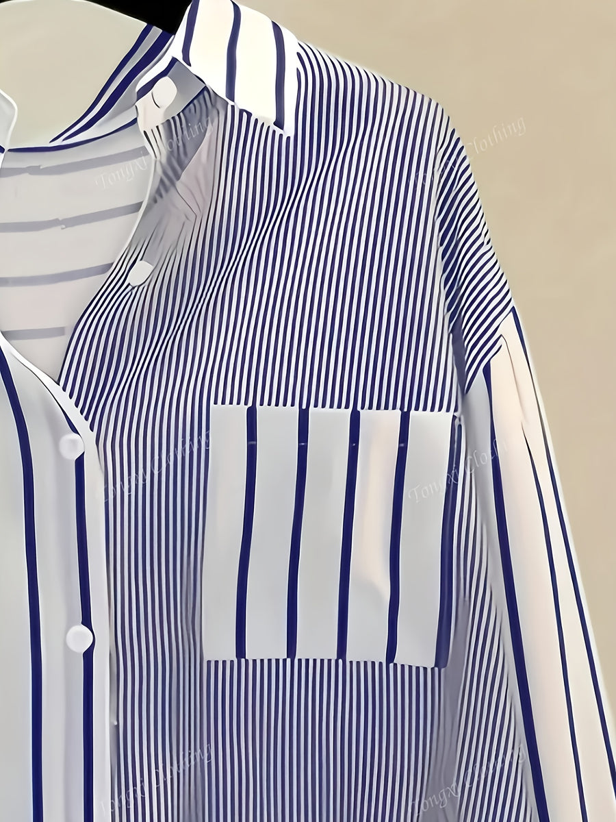 Fashion Women'S Blouse - Mixed colors