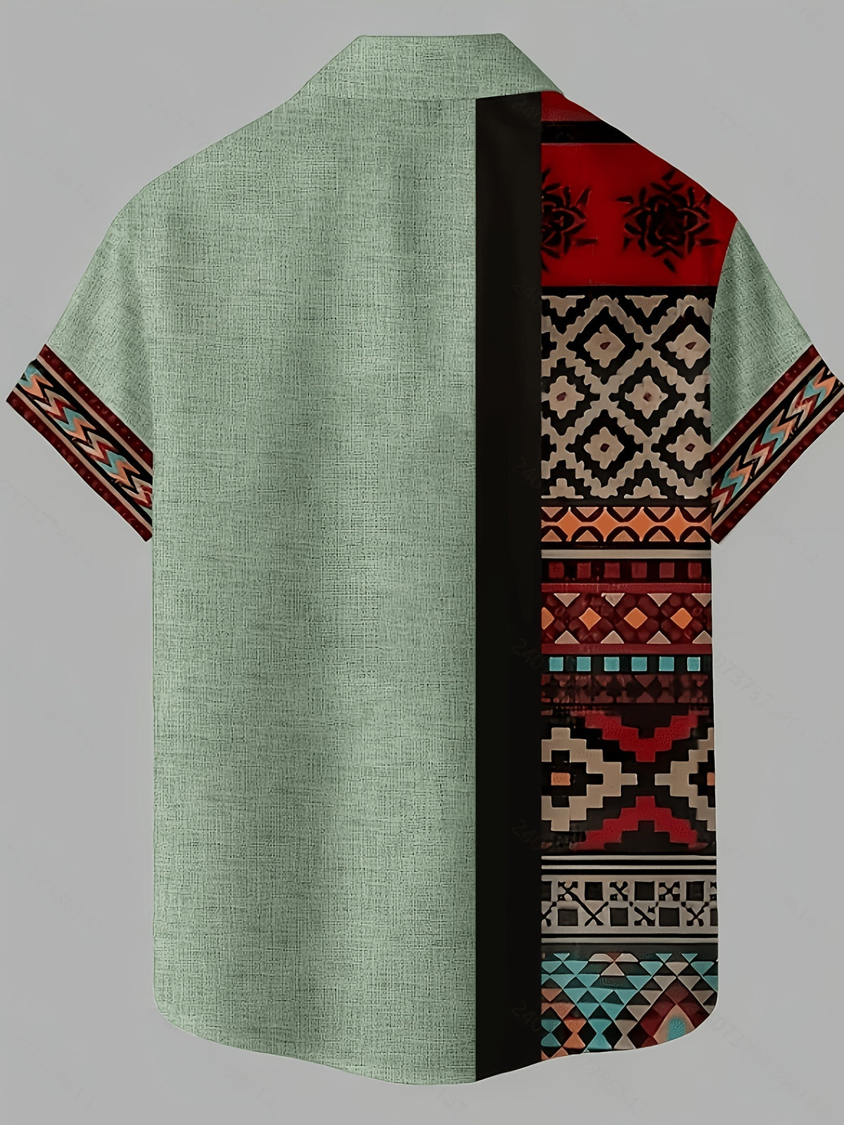 Summer Men'S Short-Sleeve Printed Round-Neck T-Shirt, Casual Outdoor Top - Mixed colors