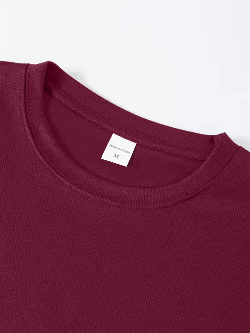 Men'S Casual Sports Short Sleeve T-Shirt with Gradient Diagonal Stripe Pattern Comfortable Breathable Quick-Drying Cool Suitable for Daily Wear Outdoor Jogging Available in 8 Colors Suitable for All Seasons - Burgundy