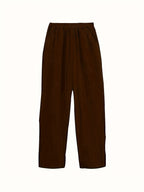 Women'S Spring And Summer Fashion Casual Solid-Color Trousers, Suitable for Beaches, Walking, And Parties - Dark Brown