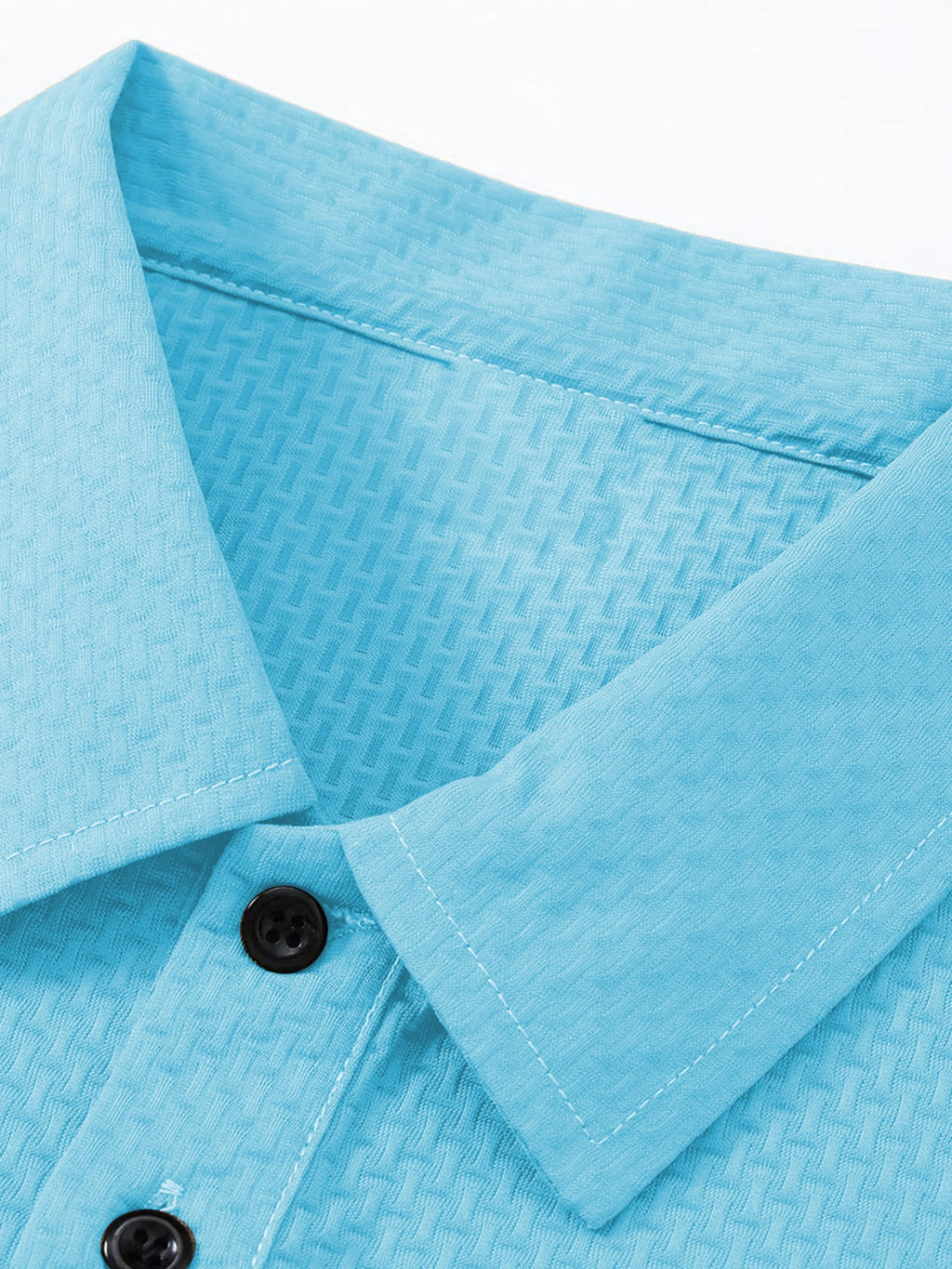3pcs Pc Men's Quick-Dry Breathable Polo Shirts - Short Sleeve T-Shirts with Collar, Triangle Print & Suitable for Golf, Fishing, Beach, Camping | Multi-pc for Outdoor Activities | Casual Summer Wear, Hand Washable (No Transparency) - Charcoal-Khaki-Blue