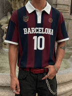 Fashion Men'S T-Shirt Short Sleeve Top - Polychrome