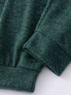 Autumn And Winter Animal Cartoon Pattern Printed Design Women'S Casual Warm Round Neck Sweater for The Fall And Winter Season - Dark Green