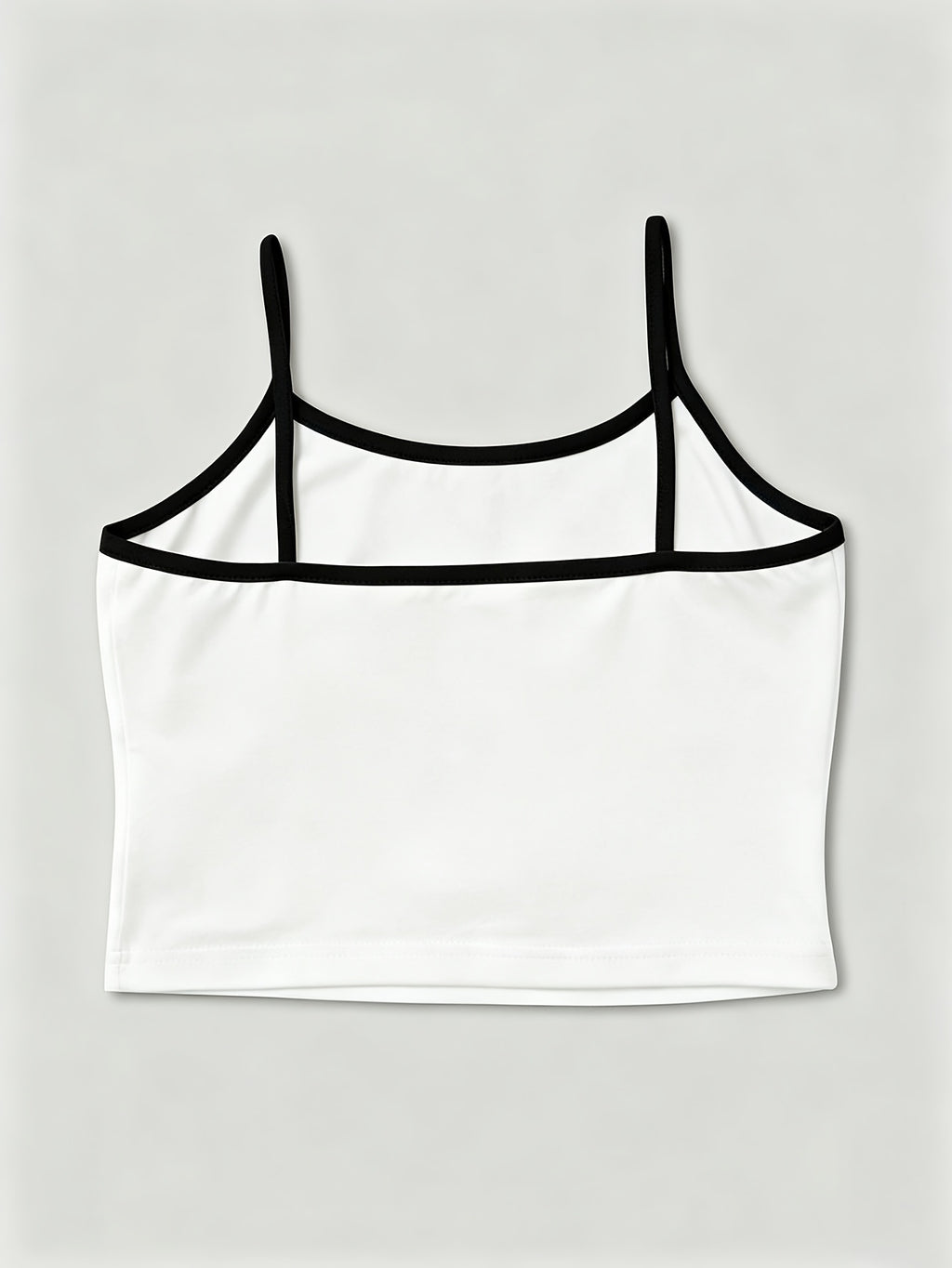 1pc Women's Mini Camisole Top with a Playful and Energetic Cat Print. Features a Cool and Edgy Vibe, Effortlessly Creating a Girly Style. Offers a Youthful and Age-reducing Effect, Adding Both Vitality and a Youthful Look. Suitable for Various Styles - White And Black