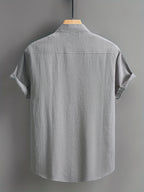 Men's Casual Shirt - Dark Gray
