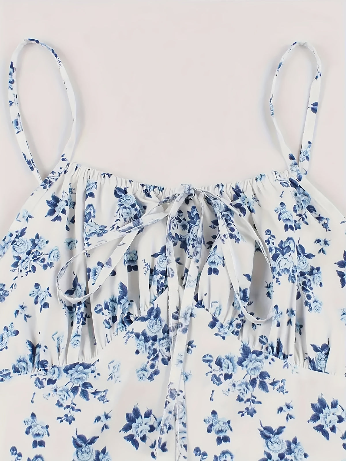 Retro Sleeveless Spaghetti Strap Dress - White