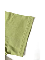 Summer Men'S Fashion Lace-Up Henley Short Sleeve Print T-Shirt, Mandarin Collar Top, Fitness Workout Training Short Sleeve - Light Green